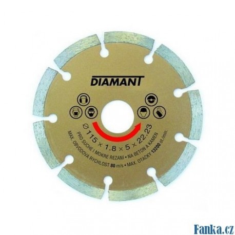 Diamantový kotouč 45-150 DIAMANT segment